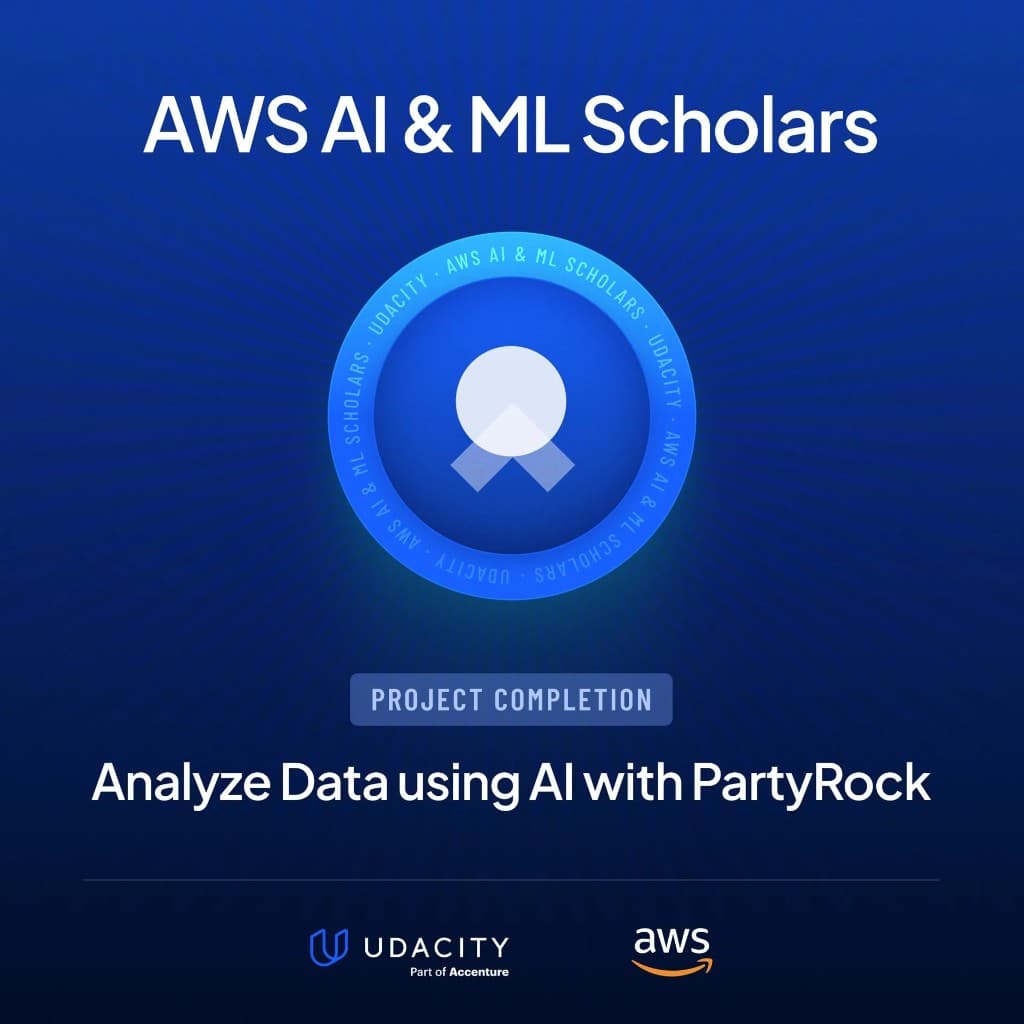 Analyze Data using AI with PartyRock